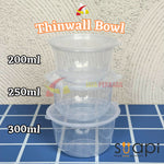 Thinwall Bowl 250ml SUAPI Tutup Sambung 25pcs