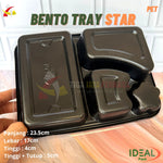 Mika Bento Sekat 4 Bintang Ideal + Tutup 50pcs