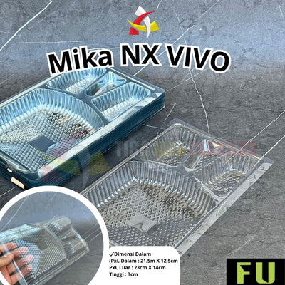 Mika NX VIVO Sekat 4 Telur 100pcs