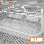 Thinwall Tray Bento Bintang 4 KLIR 25pcs + Tutup