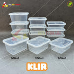 Thinwall KLIR Rectangle 300ml 25pcs