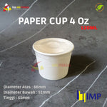 Paper Cup 4oz IMP + Tutup 50pcs