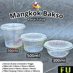 Mangkok Bakso 300ml Ulir 500ml Garis 700ml FU 25pcs
