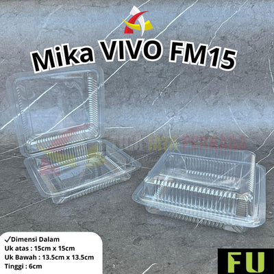 Mika Kotak Tebal VIVO FM 15x15 100pcs