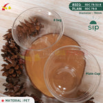Sundae Cup SIP / Ice Cream Cup 8 oz + Tutup Dome @50 Pcs (SIP 78.5)