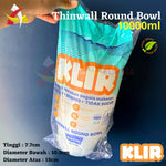 Thinwall Klir Round Bowl 1000ml 25pcs