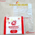 Kantong Kresek Transparan Jumbo 40x65 HD Bawang isi 500gr