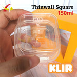 Thinwall Klir Square 150ml 25pcs
