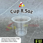 Gelas Plastik 7oz 8,5oz FU 50pcs
