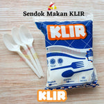 Sendok Makan Putih Susu KLIR 100pcs