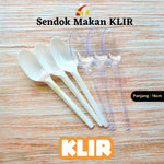Sendok Makan Bening KLIR 100pcs