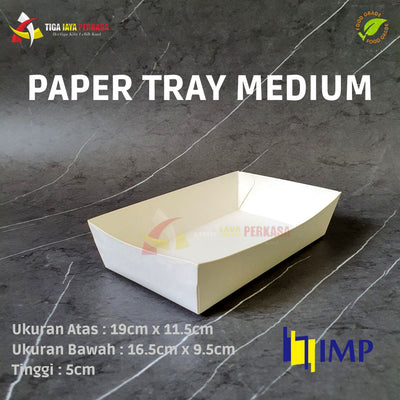 Paper Tray Putih IMP 50pcs