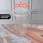 Thinwall Cup Injection Tebal 12oz 14oz 16oz 24oz 25pcs