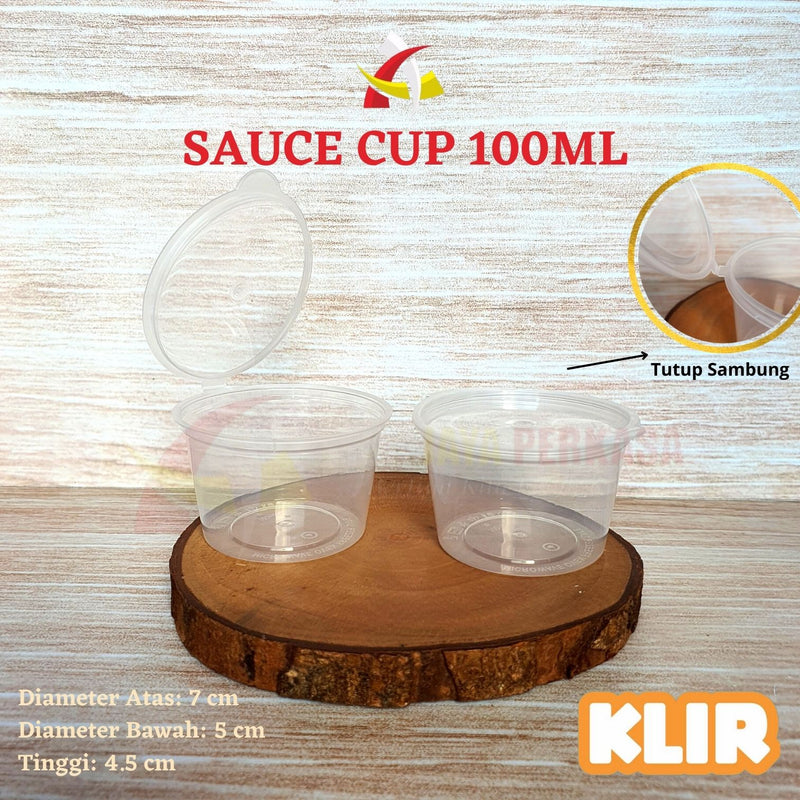 Sauce Container 100ml KLIR 50Pcs