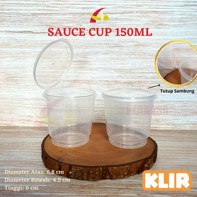 Sauce Container 150ml KLIR 25Pcs