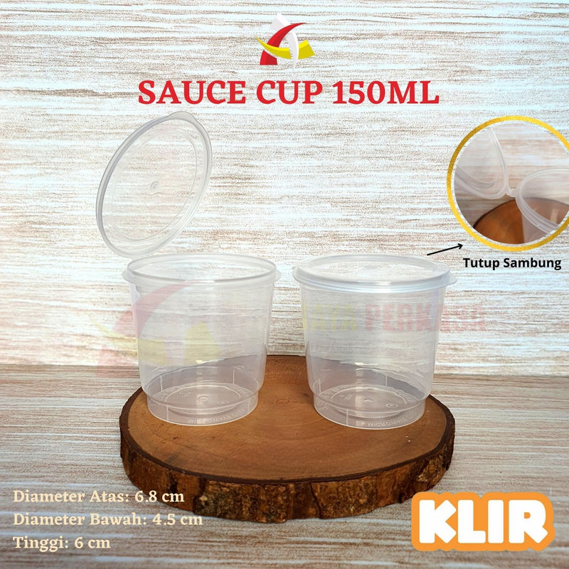 Sauce Container 150ml KLIR 25Pcs