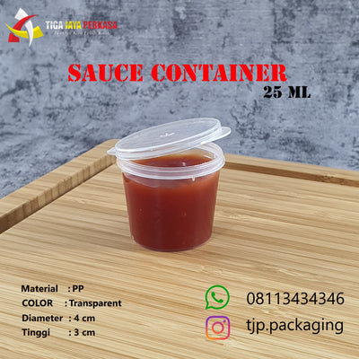 Sauce Container 25ml SUAPI 50pcs