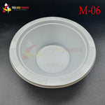 Mangkok Plastik Sedang M6 MKP 50 Pcs