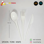 Sendok Suapi Putih 100 Pcs