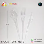 Sendok Suapi Trans 100 Pcs