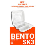 Bento Box CS Sekat 3 25pcs